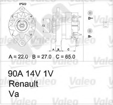 VALEO 436390 Alternator